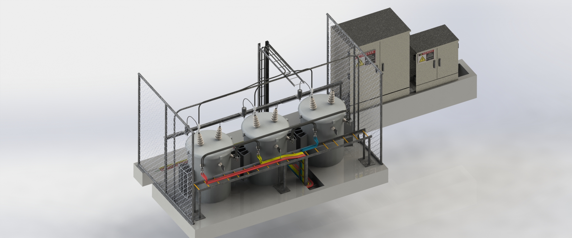 变电站中压和低压配送